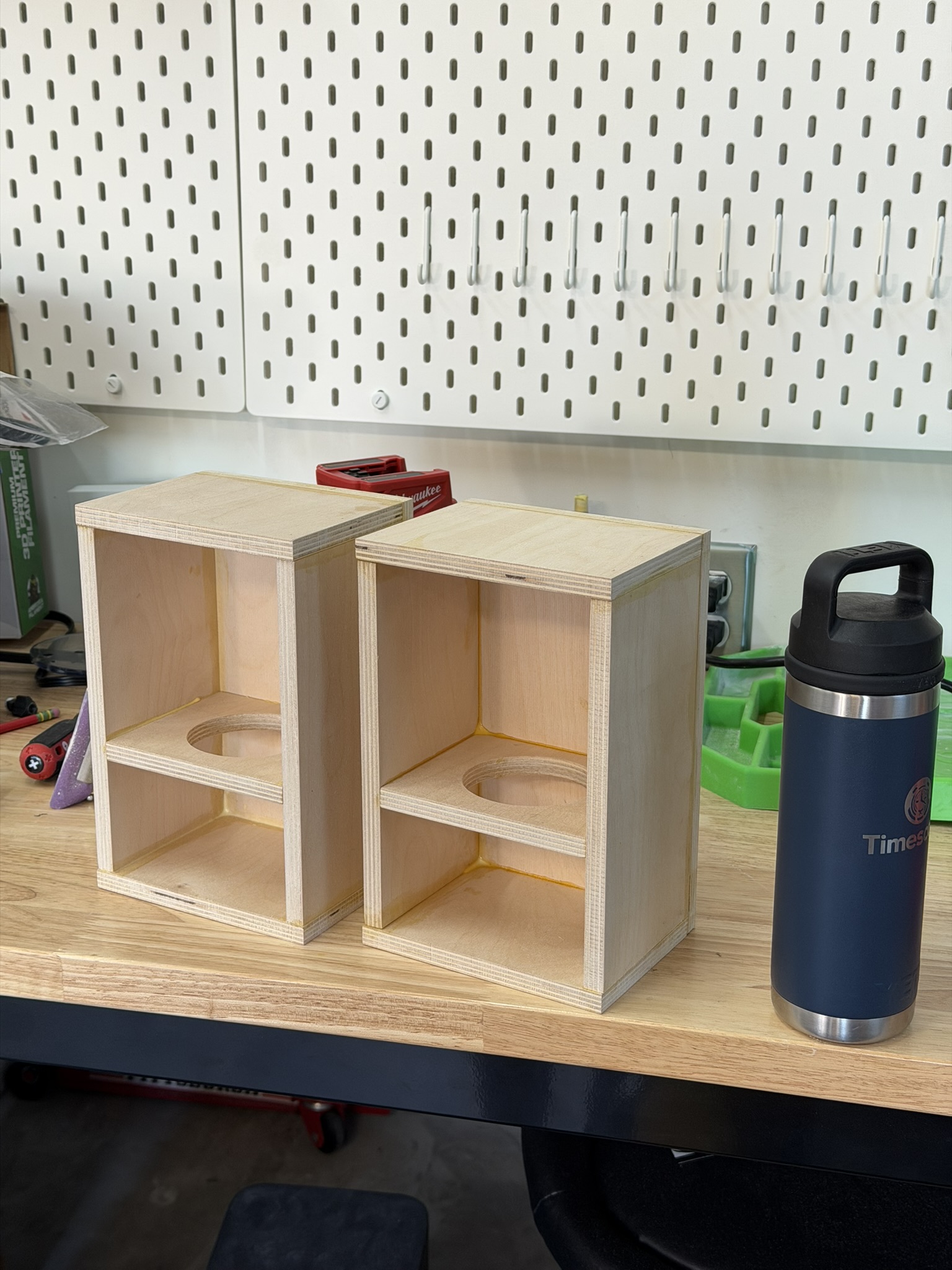 cabinets glued up